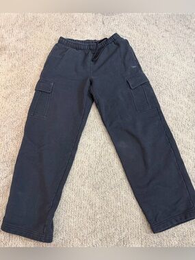 TNA Sweatfleece Cozy Mega Fit Sz M Black sweatpants Aritiza